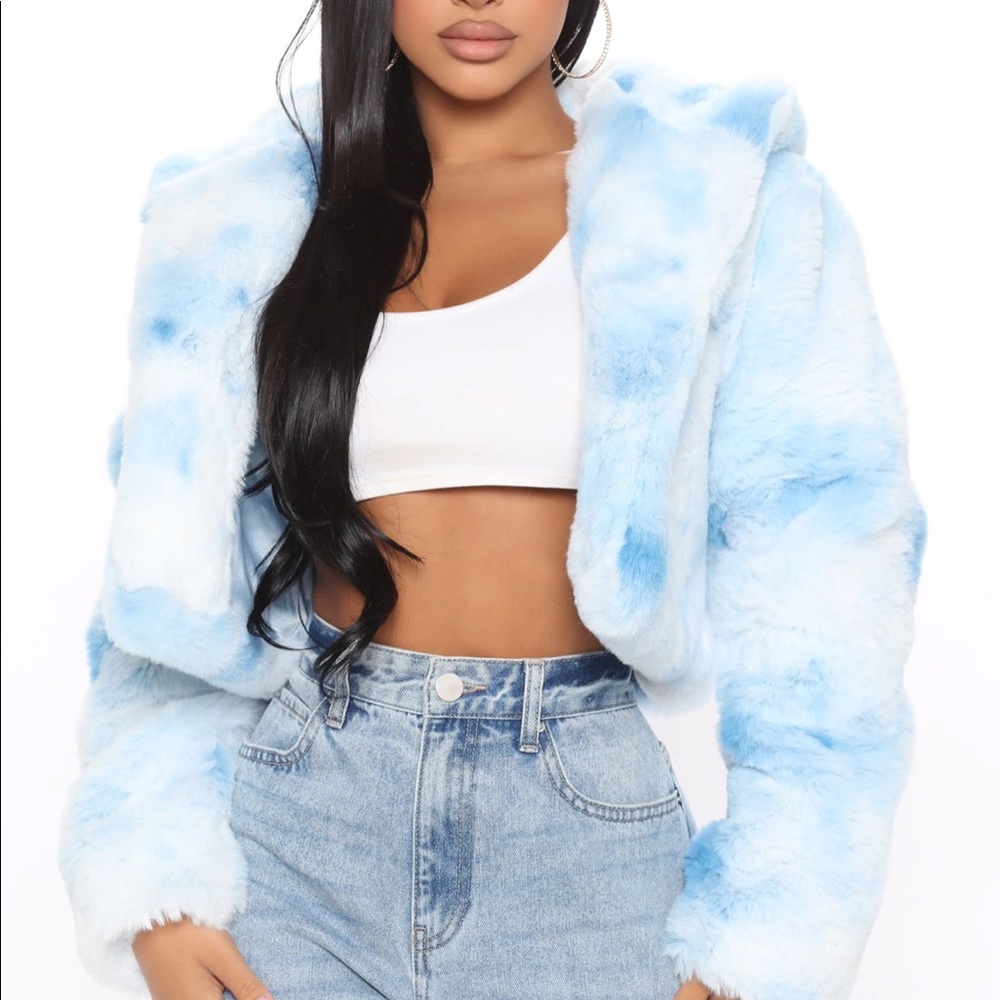 Keep You Close Jacket - Blue/combo